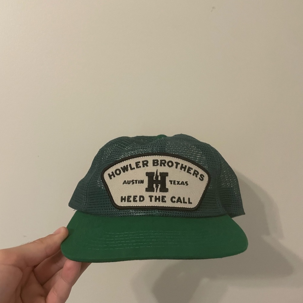 Howler Brothers Green Trucker Hat